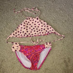 billabong kids 2 piece swimsuit